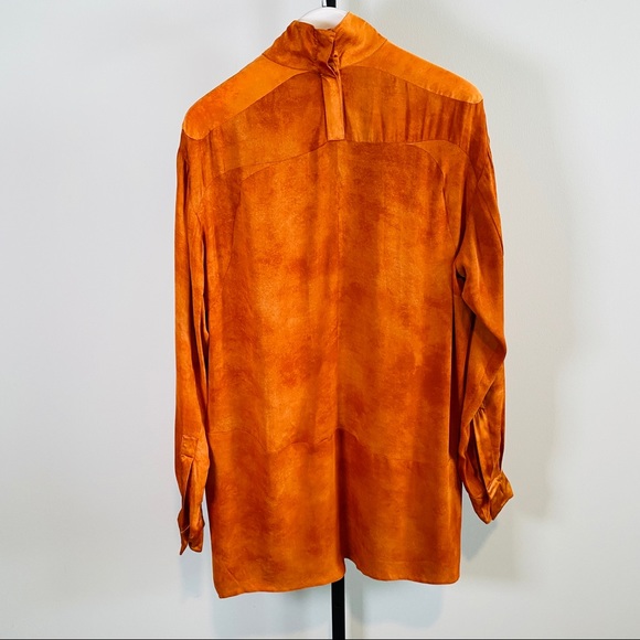 H&M Studio A/W 2015 Exclusive Line Peek A Boo Long Sleeve Top Size 8 - Picture 4 of 8